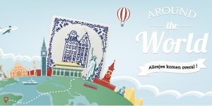 Aliesjes de wereld rond